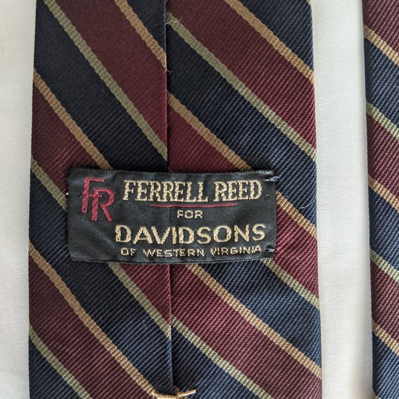 Farrell Reed for Davidsons of W. Virginia Silk Tie - Picture 11 of 12